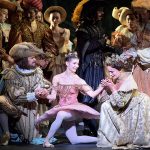 Grant Rae, Alina Cojocaru and Jane Haworth in English National Ballet's The Sleeping Beauty in English National Ballet's The Sleeping Beauty - Credit Laurent Liotardo
