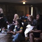Sandra Bullock, Helena Bonham Carter, Cate Blanchett, Sarah Paulson, Mindy Kaling, Rihanna and Awkwafina in Ocean's 8 - Credit IMDB