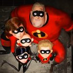 Holly Hunter, Craig T. Nelson, Sarah Vowell, Eli Fucile and Huck Milner in Incredibles 2 - Credit IMDB