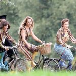 Alexa Davies, Lily James and Jessica Keenan Wynn in Mamma Mia! Here We Go Again - Credit IMDB