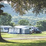 Bracelands campsite in the Forest of Dean