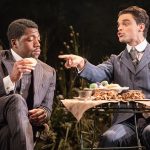 Fehinti Balogun and Jacob Fortune-Lloyd in The Importance of Being Earnest - Credit Marc Brenner