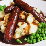 Sausages - Mash potato - Peas - Free for commercial use - No attribution required - Credit Pixabay
