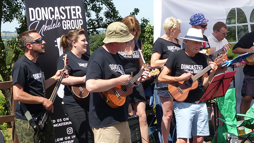 The joys and anti-ageing benefits of playing in a ukulele group