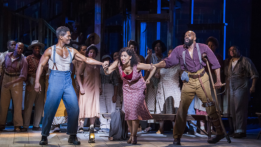 The choral singing in Porgy and Bess is absolutely terrific