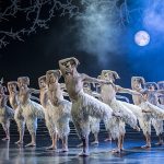 Will Bozier and ensemble in Swan Lake - Credit Johan Persson