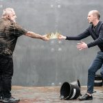 Simon Russell Beale and Leo Bill in Richard II - Credit Marc Brenner