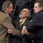 Adrian Lukis, David Suchet and Brendan Coyle in The Price - Credit Nobby Clark
