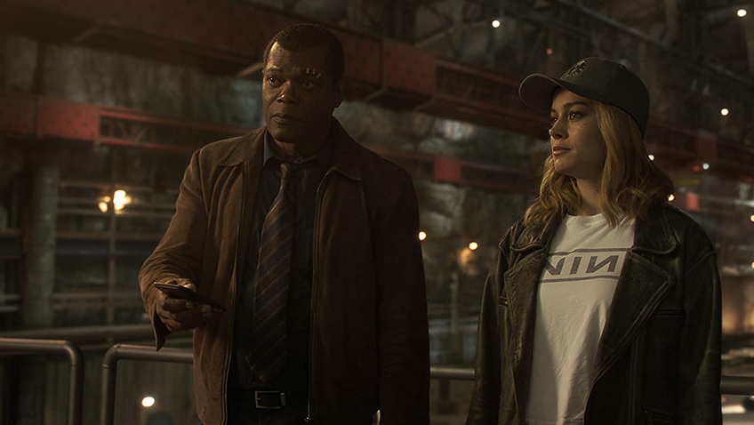 Samuel L. Jackson and his cat steal the show in this functional female-led superhero movie