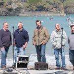 Ken Drury, Jim Main, Rory Wilton, James Purefoy, David Hayman, Sam Swainsbury and Dave Johns in Fisherman's Friends