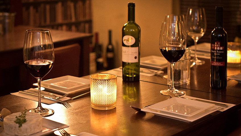 A competent wine list is just as important as the menu