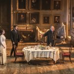 Hayley Atwell, Peter Wight, Giles Terera and Tom Burke in Rosmersholm - Credit Johan Persson