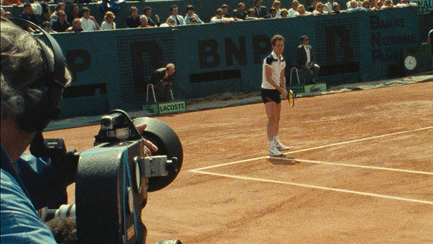 A fascinating and unusual look at the dynamic tennis pro