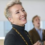 Offstage, host Emma Thompson is more hilarious than her Late Night show, but the film has other problems