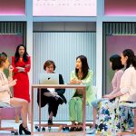 Kae Alexander, Farzana Dua Elahe, Katie Leung, Minhee Yeo, Kanako Nakano and Momo Yeung in White Pearl - Credit Helen Murray