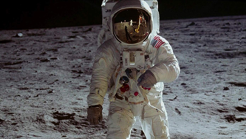 It might be the 50th anniversary of the moon landings, but this awe-inspiring documentary rolls backs the years