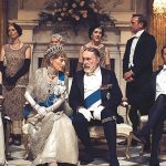Matthew Goode, Geraldine James, Simon Jones and Michelle Dockery in Downton Abbey - Credit IMDB