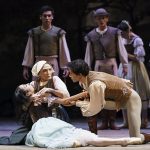 Momoko Hirata, Cesar Morales and Marion Tait in Giselle - Credit Bill Cooper