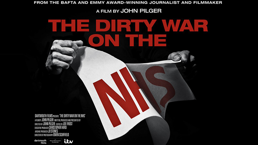 John Pilger delivers an impassioned, well-timed warning about the NHS