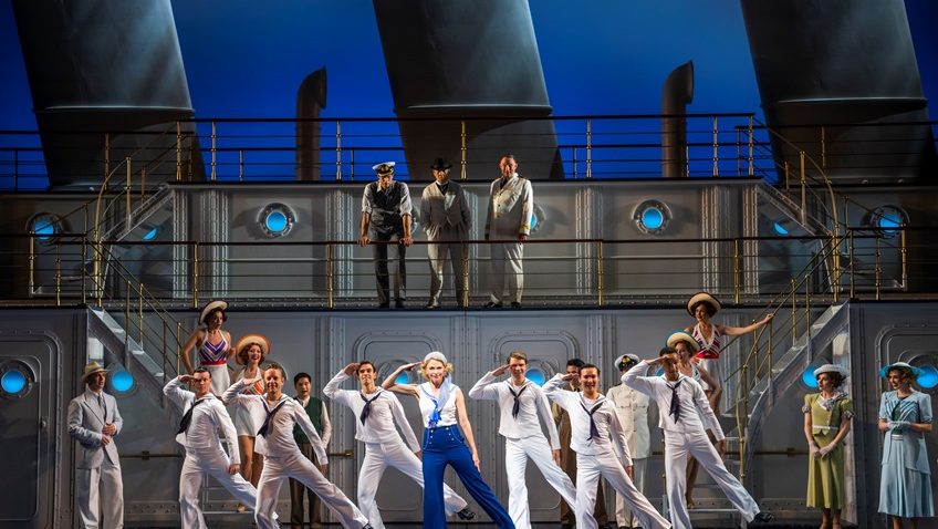 Robert Tanitch reviews Anything Goes at the Barbican Theatre