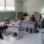 Hugh Grant stars in the school-based rom-com The Rewrite