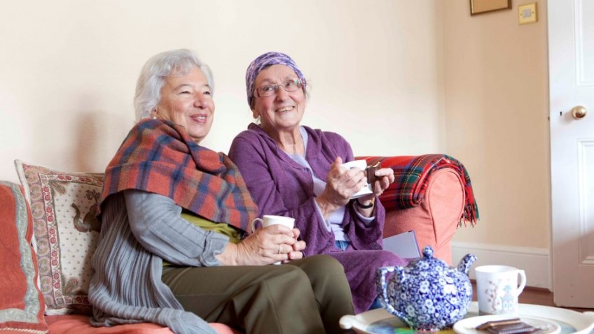 Two in five over 65s have only their TV or pet for company
