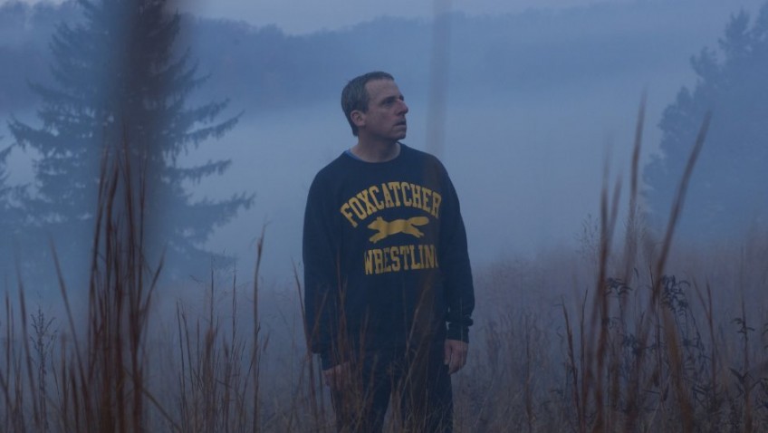 A dramatic transformation of Steve Carrell in Foxcatcher