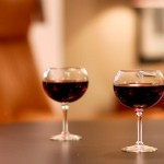 Paula Goddard wine glasses