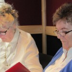 Radio play performed by pensioners raises awareness for domestic violence