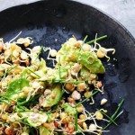 Avocado Smash with toasted nuts and seeds
