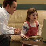 Michael Fassbender and Makenzie Moss in Steve Jobs - Credit IMDB