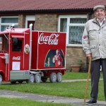 Granddad transforms mobility scooter into Christmas Coca-Cola truck