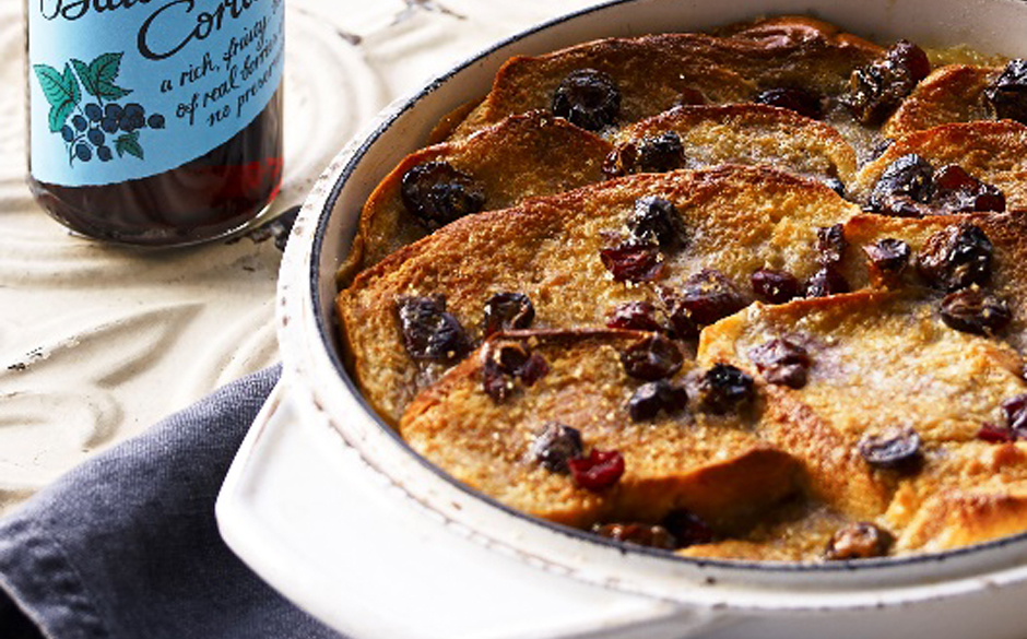 Red fruit and brioche bread and butter pudding Mature Times