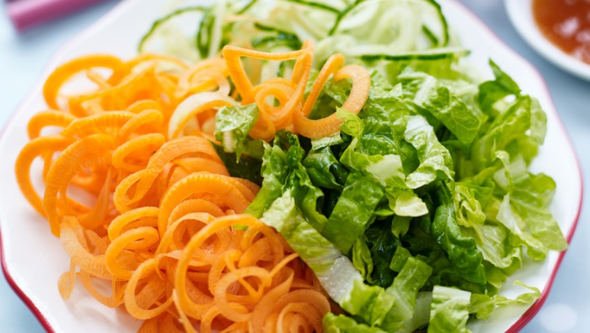 Making a meal more exciting for kids – Slurpy salad