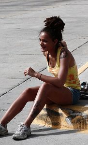Sasha Lane in American Honey - Credit IMDB