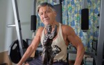 Bodybuilder helps people less than half his age