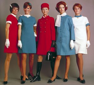 Air Canada - Flight attendant uniform 1969-1973