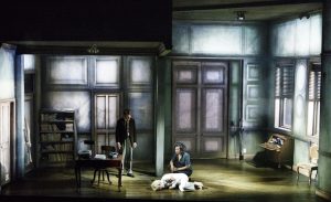 Mark Edel Hunt, Jack Tarlton and Vivienne Acheampong in City of Glass