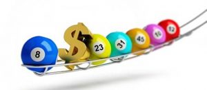 US Powerball lottery balls