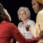 Lorna Brown, Juliet Stevenson and Kelle Bryan in Wings - Credit Johan Persson