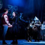 Oliver Ormson and Carrie Hope Fletcher in The Addams Family - Credit Matt Martin