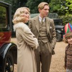 Margot Robbie, Domhnall Gleeson and Will Tilston in Goodbye Christopher Robin