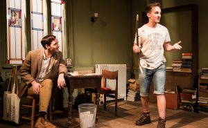 Mateo Oxley and Michael James in The Busy World is Hushed - Credit Scott Rylander