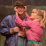 Mark Anderson and Emma Salvo in The Toxic Avenger - Credit Irina Chira