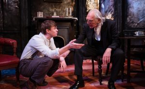 Steffan Cennydd and Peter Marinker in The Melting Pot - Credit Christopher Tribble