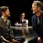 Kyle Soller, Paul Hilton and John Benjamin Hickey - Credit Simon Annand