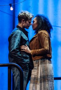Steven Miller and Jocasta Almgill in Sunshine on Leith - Credit Manuel Harlan