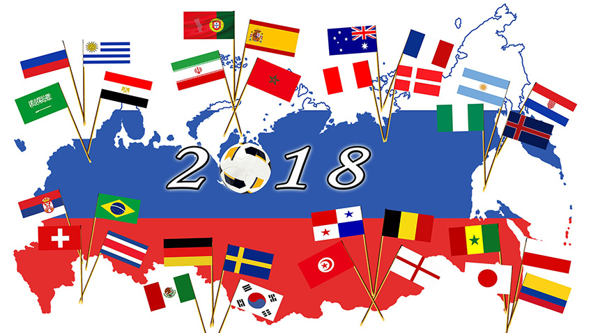 Football - World cup 2018 - Russia - Free for commercial use - No attribution required - Credit Pixabay