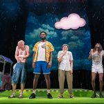 Siobhán McSweeney, Francesca Ellis, Sandy Grierson, Abraham Popoola, Helena Lymbery, Paul G. Raymond and Dorian Simpson in Pity - Copyright Helen Murray - Credit Helen Murray