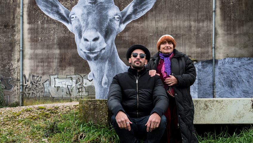 Agnès Varda and JR in Faces Places - Credit IMDB